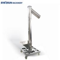 A rosca transportadora vertical 316L transfere o material de forma eficiente de baixo para cima