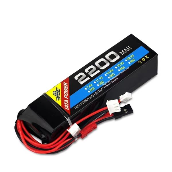 Customized 2200mAh RC Battery 8C 11.1 V 3S Batteries For RC Car And Drone Applications