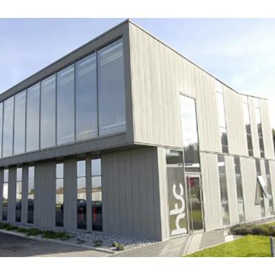 Custom Length Prefabricated Building Factories Fast Build  Car 4s Hall Steel Structure