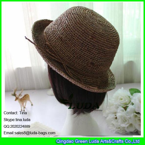 LDMZ-004 2016 fashion summer raffia straw hats
