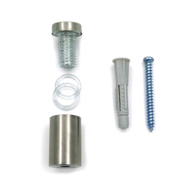 Pin тупика оборудования установки стены стеклянный для акриловой стойки Offs знака тупика держателя