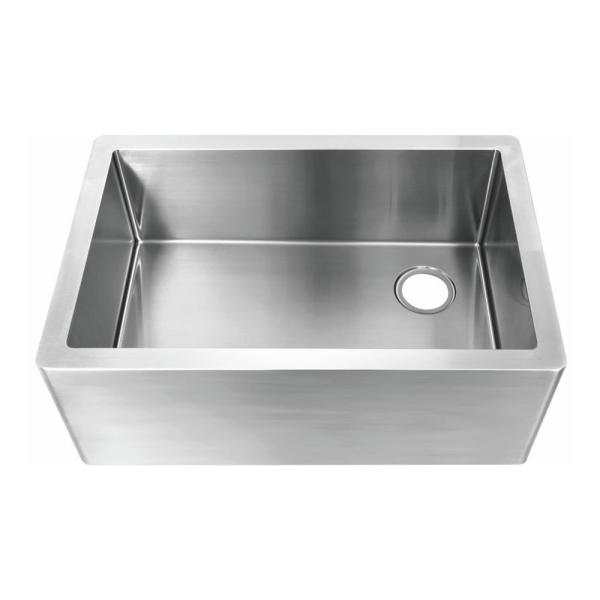 Rectangular Welding Farmer House Stainless Steel Kitchen Sink With Large Capacity