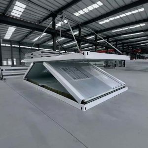 Z-Type Modular Container House Cabin With Sandwich Panel Flat Pack Container