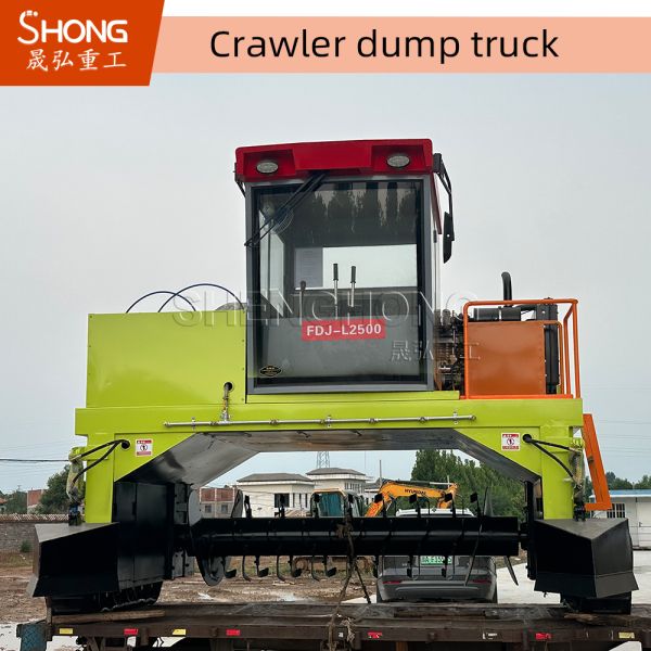 Diesel Engine Fermentation Compost Equipment for High Productivity Organic