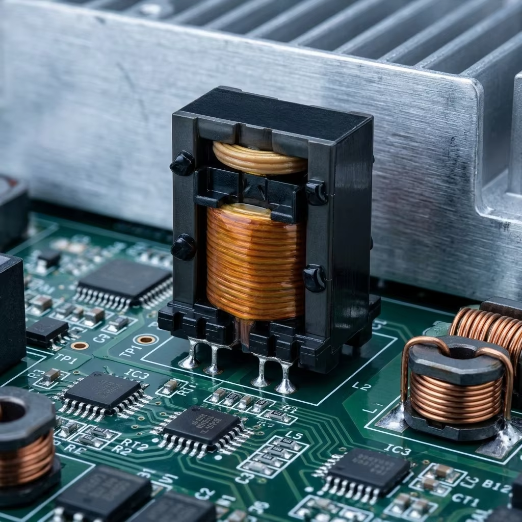 PQ35 High Efficiency High Frequency Pulse Transformer Reliable Stable SMT Design