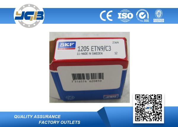 1203 ETN9 Self Aligning Stainless Steel Roller Bearing 17 X 40 X 12 For Low Noise Machine