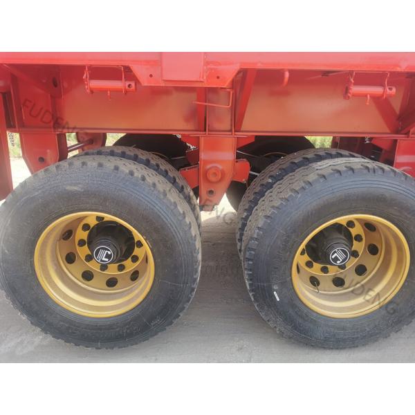 3 Axles Transport Cement 12.5M Side Wall Semi Trailer