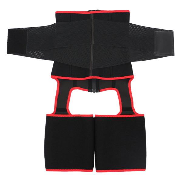 Вспотейте триммер MHW100078R горелки бедренной кости неопрена талии и триммера бедренной кости красный