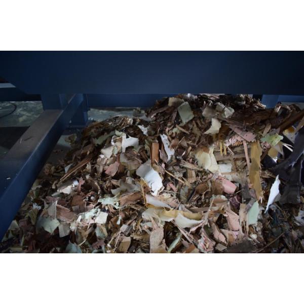 Bed Shredder Sofa Shredder Municipal Solid Waste Bulky Furniture Two Shaft Shredder With CE