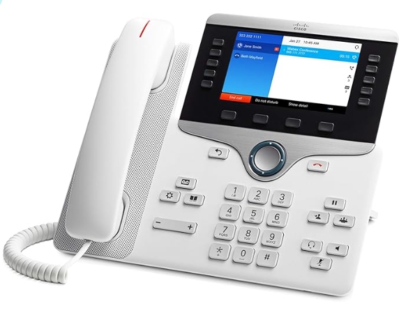 CP-8851-K9 Cisco 8800 IP Телефон BYOD Широкоэкранный VGA Bluetooth Высококачественная голосовая связь