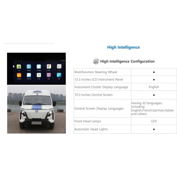 Hudson EBOLD Electric Cargo Van 77.28kWh 518km Long Endurance New Energy Vehicle