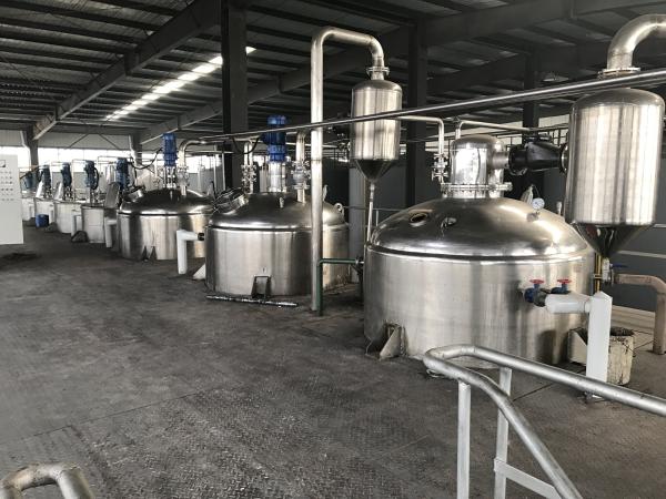 First-level  Refining Stainless steel 1TPD scale edible oil refinery machine