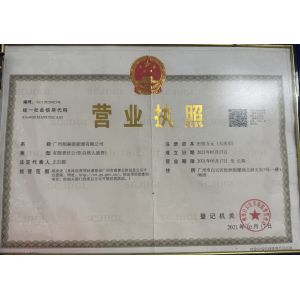 Guangzhou Huanhe New Energy Co., LTD Certifications