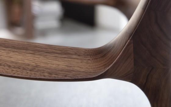 Three Different Finishes Fiberglass Dining Chair Porada Ella Chair