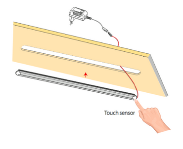 Smart 2835 LED Strip Background Lights for TV RESSESSED IN High CRI Ra 80 Touch Switch