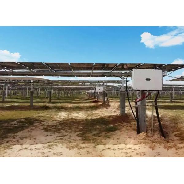5kw Single Axis Solar Tracker Slew Drive 1 Axis Solar Tracking System
