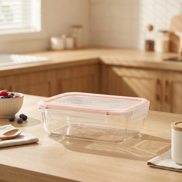 IKOO High Borosilicate Glass Food Container with PP Lid Microwave Safe Factory Price