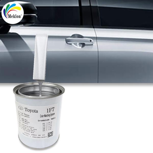 Fast-Drying Silver Car Repair Paint for Metal, Plastic, Fiberglass