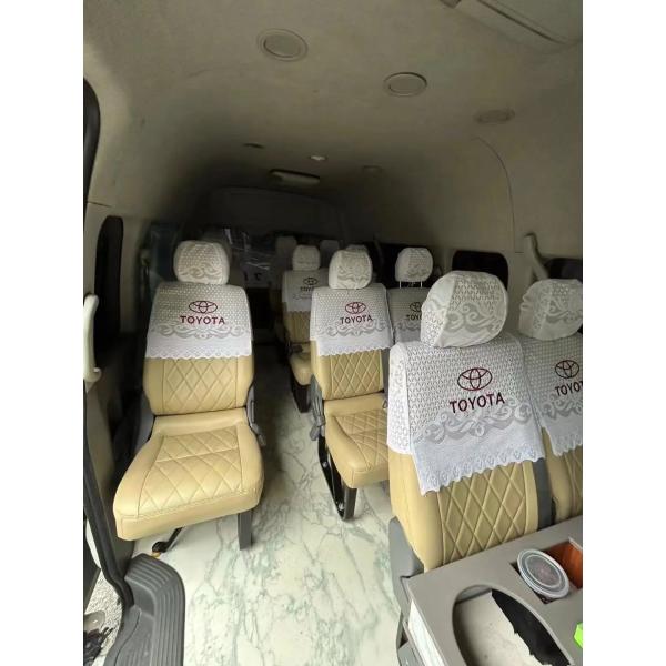 Toyota Hiace Electric Mid-door 4-door 13-seat 2.7L L4 Self-priming Second-hand Luxury Minibus