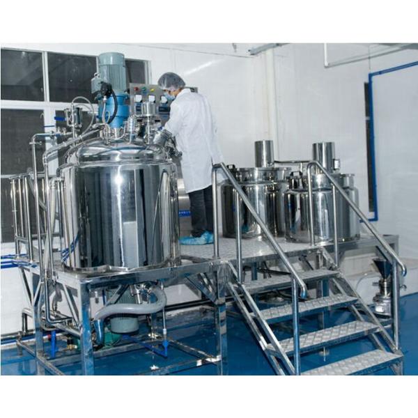 Pressure Stainless Steel Mixing Tank / Oil Olive SS Agitator Tank