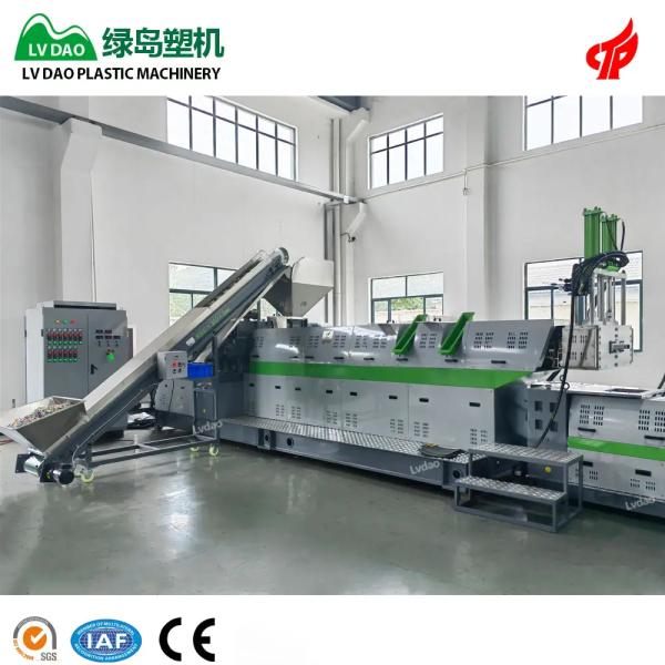 Environmental-Friendly PP/PE Waste Plastic Recycling Granulator Equipment