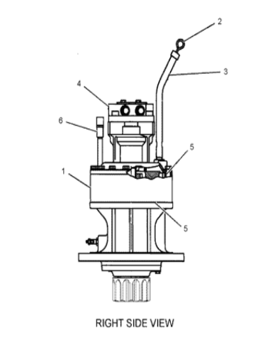 1601993 160-1993 Indicador de nivel de aceite Motor de giro de excavadora para 320B U 320C