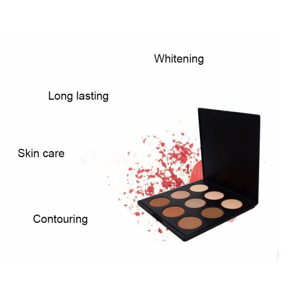 Цвет 9 исправляя вес набора 250г контура отжатого порошка палитры Консеалер макияжа