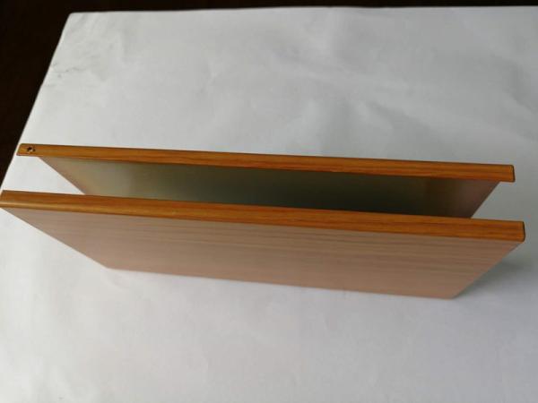Customized Home Decoration  3mm Wood Grain Aluminum Panel