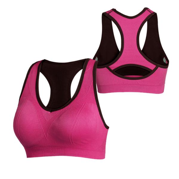 supportive High Impact Sports Bras For Women Nylon Material Odorless