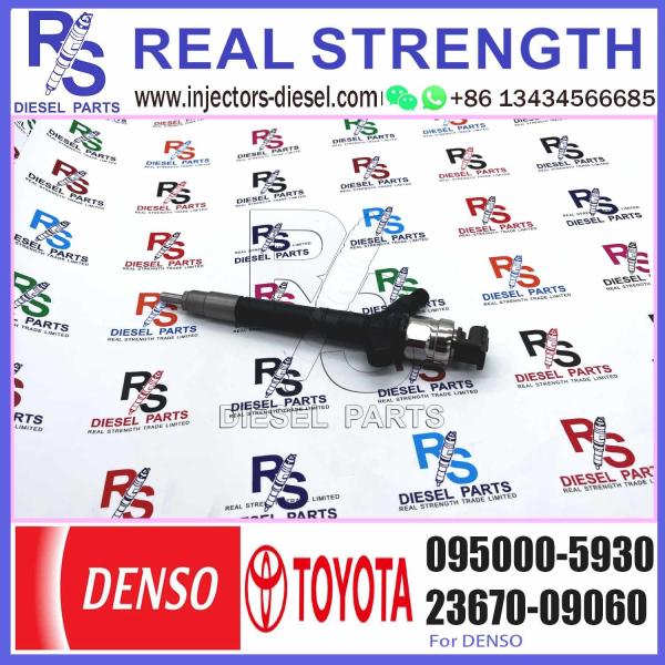 common rail injector 095000-5930 for toyota truck diesel pump injector 23670-09060 for toyota high pressure engine
