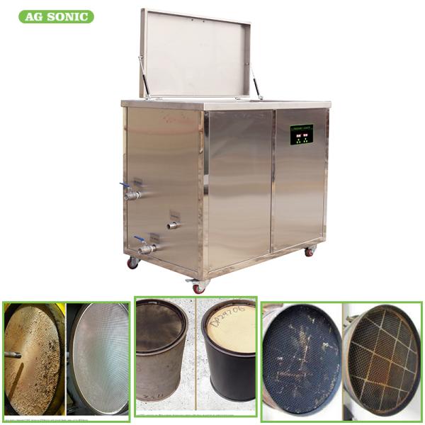 61L Tank Ultrasonic Filter Cleaning Machine To Remove Oil Dust Rust Carbon Dirt
