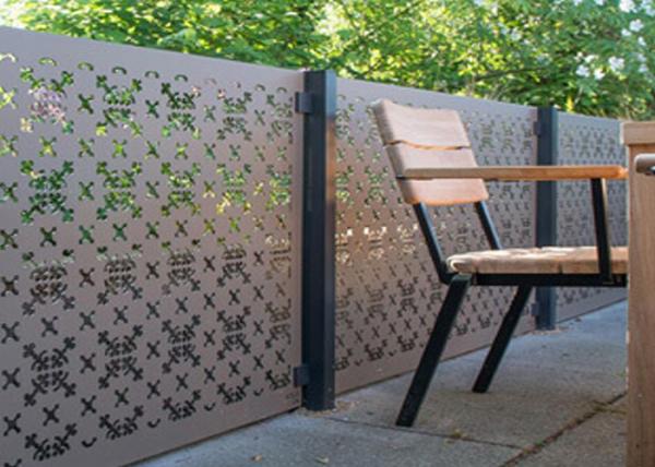 Four Categories Structure Decorative Steel Panels , Anti Rusted Decorative Metal Screen