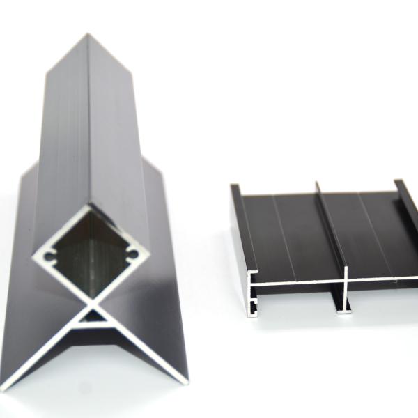 Aluminum Window Profiles Door / Windows Frame Wardrobe Sliding Door Profile