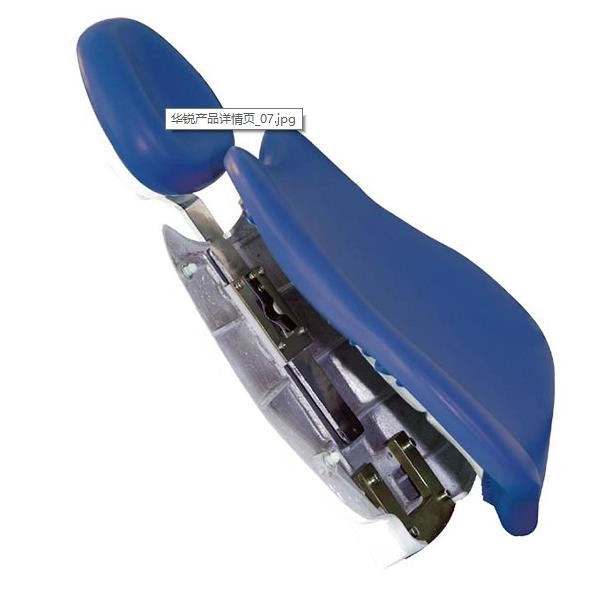 Adjustable Head Dental Chair Unit , Dental Chair Equipment Easy Cleaning