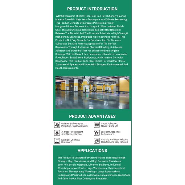 High Temperature Resistant Cold Coating Type Epoxy Floor Paint PH5 Alkali Resistance