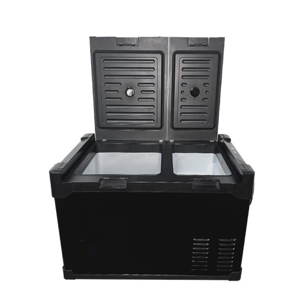 12v Dc Compressor Car Fridge 45 Liter Mobile Freezer Car Camping Refrigerator Mini Fridge
