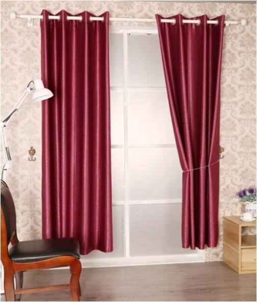 Polyester Black Out Window Curtain