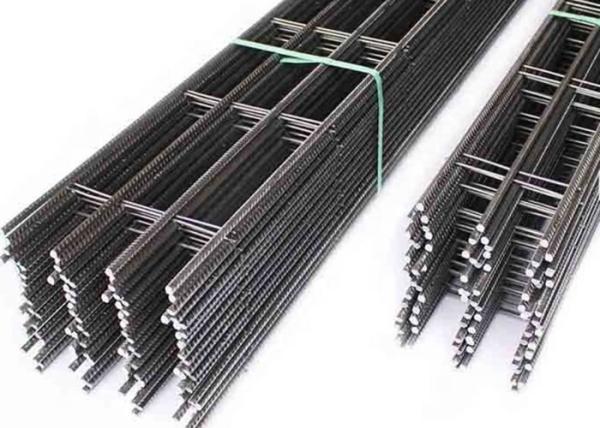 ASTM 185 250mm Deformed 10mm Rebar Mesh Sheets Rectangle SGS Customized