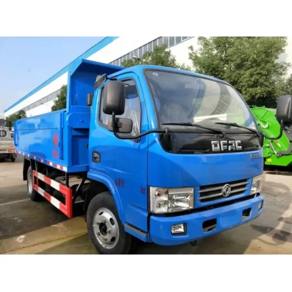 5ton 120HP Sealed Dump Truck For Waste Transport