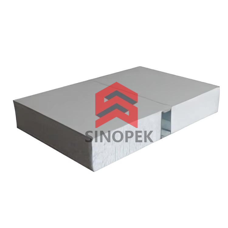 Machine-made Silicon Rock Cleanroom Sandwich Panel | Class A Fireproof & Hydrophobic