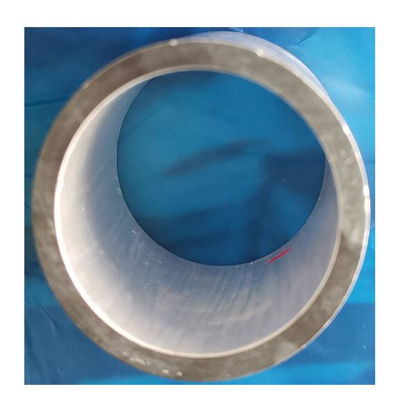 diâmetro piezoelétrico Ø16xØ14x5mm do tubo 60KHz para o hidrofone ultrassônico