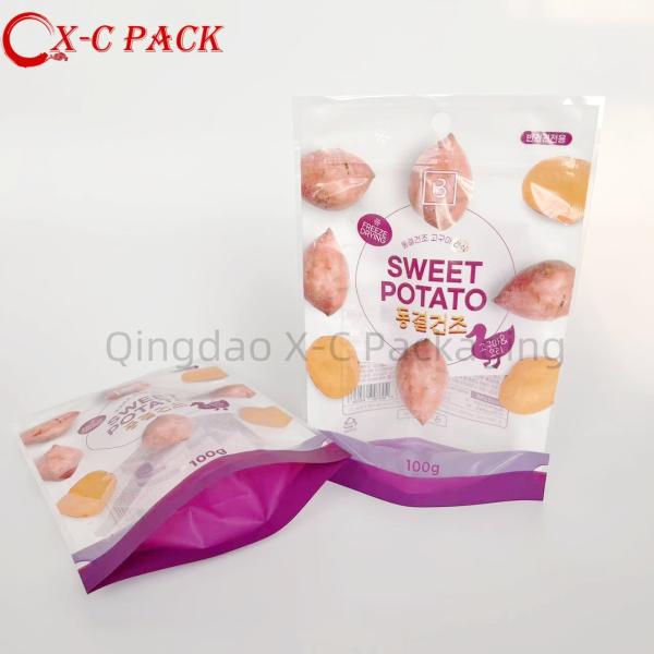 Vacuum-Sealable Mylar Ziplock Bags for Long-Term Food Preservation Snack Packaging Bag Reusable Freezer-to-Oven Design Packaging Bag