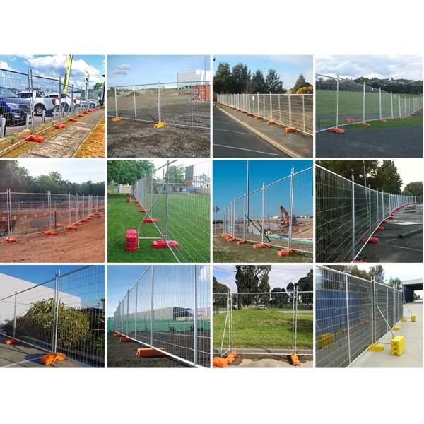 Australia Standard 75x75mm Steel Temporary Fence Welded Construction Removable Panels