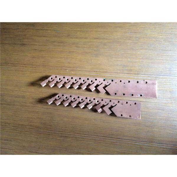 Латунный металл формируя, металл плакировкой никеля прогрессивный штемпелюя кабельные соединители частей