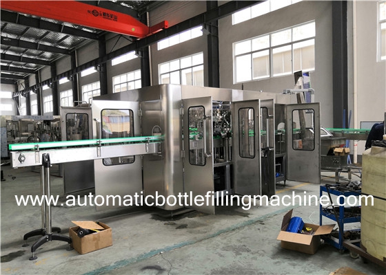 CE Glass Bottle Filling Machine Equipments For Beer / Sparkling Soda Flavoured Drink