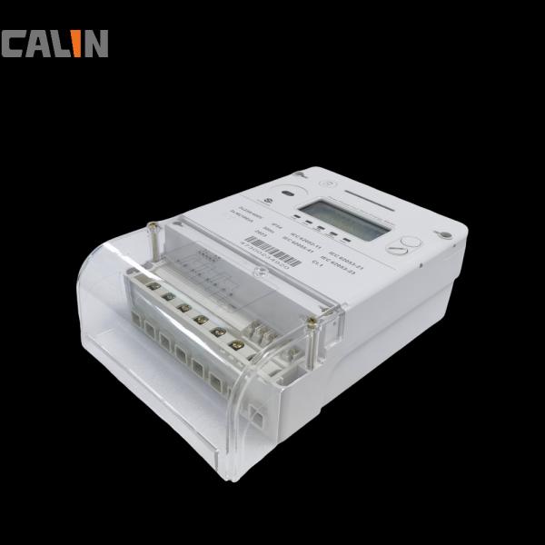 4 Programmed Channel Three Phase Kwh Meter 8 Digits Amr Electric Meter