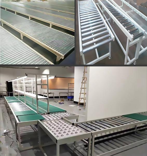 Durable Roller Belt Conveyor for Green Conveying Solutions with 50 mm Rollers