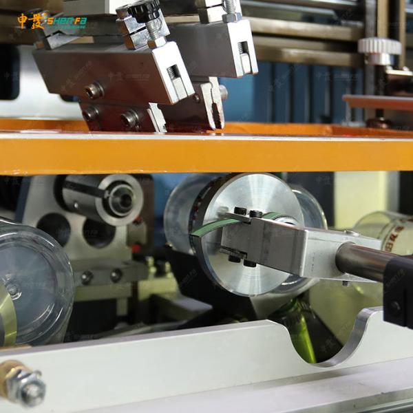 Imprimante sérigraphique automatique à grande vitesse pour bouteilles, 70 pièces/min, 380V