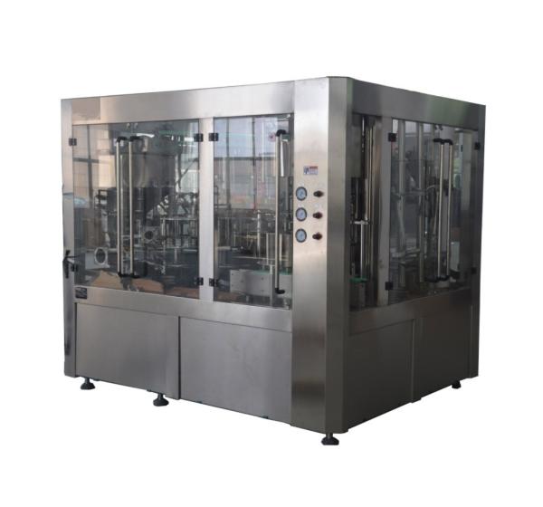 Máquina de Enchimento de Água Mineral em Botelhas de Monobloco Automática e Alimentada Elétrica