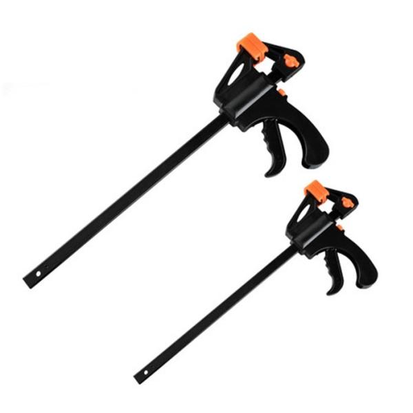 Heavy Duty Quick Release Speed Squeeze Ratchet F Bar Clamp For Wood Working